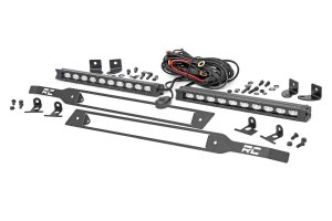 Chevrolet Silverado 1500 LED Light Kit - Grille Mount - Rough Country - 10